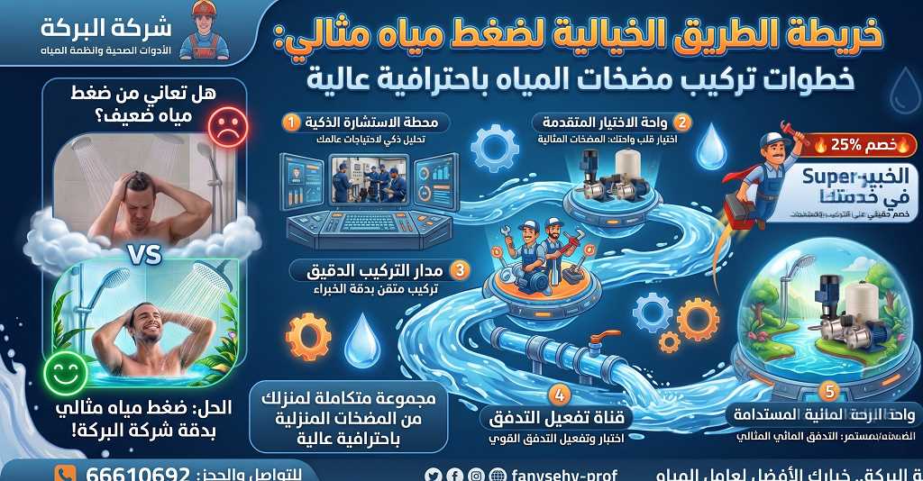 الخطوات الأساسية لتركيب مكينة الجورة