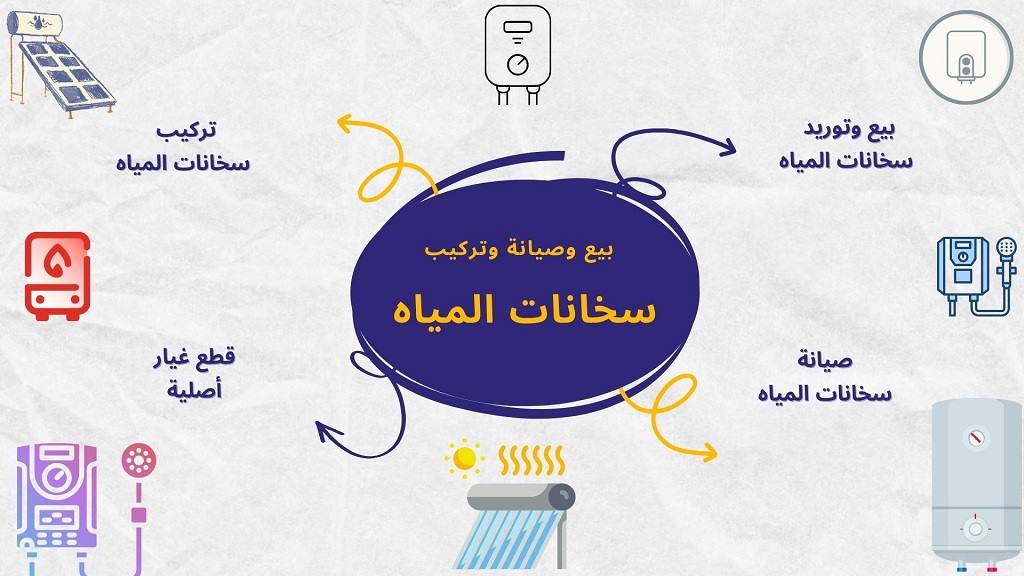 أفضل خدمات تركيب سخانات المياه